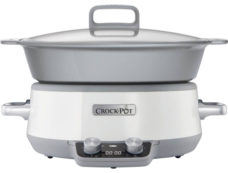 Máquina de Cozinha Slow Cooker CROCKPOT CSC027X (6 L) — 6L | Painel  Digital