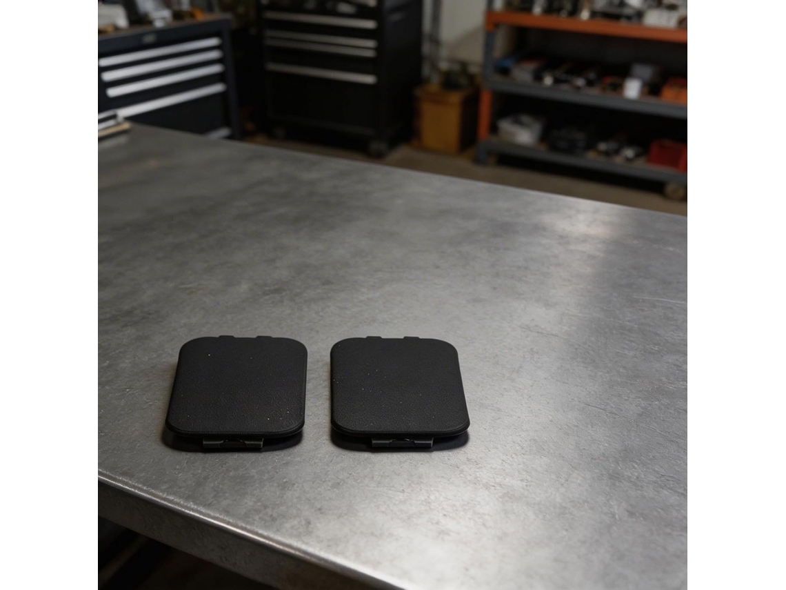 Conjunto De 2 Protetores Borda Caçamba Em Plástico Para Caminhonetes F150 1997-2014e F250 F550 Super Duty 2002-2016