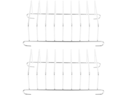 Conjunto De 2 Suportes Para Pão E Torradas, Em Aço Inoxidável 304, Para Servir, Resfriar E Organizar Na Cozinha