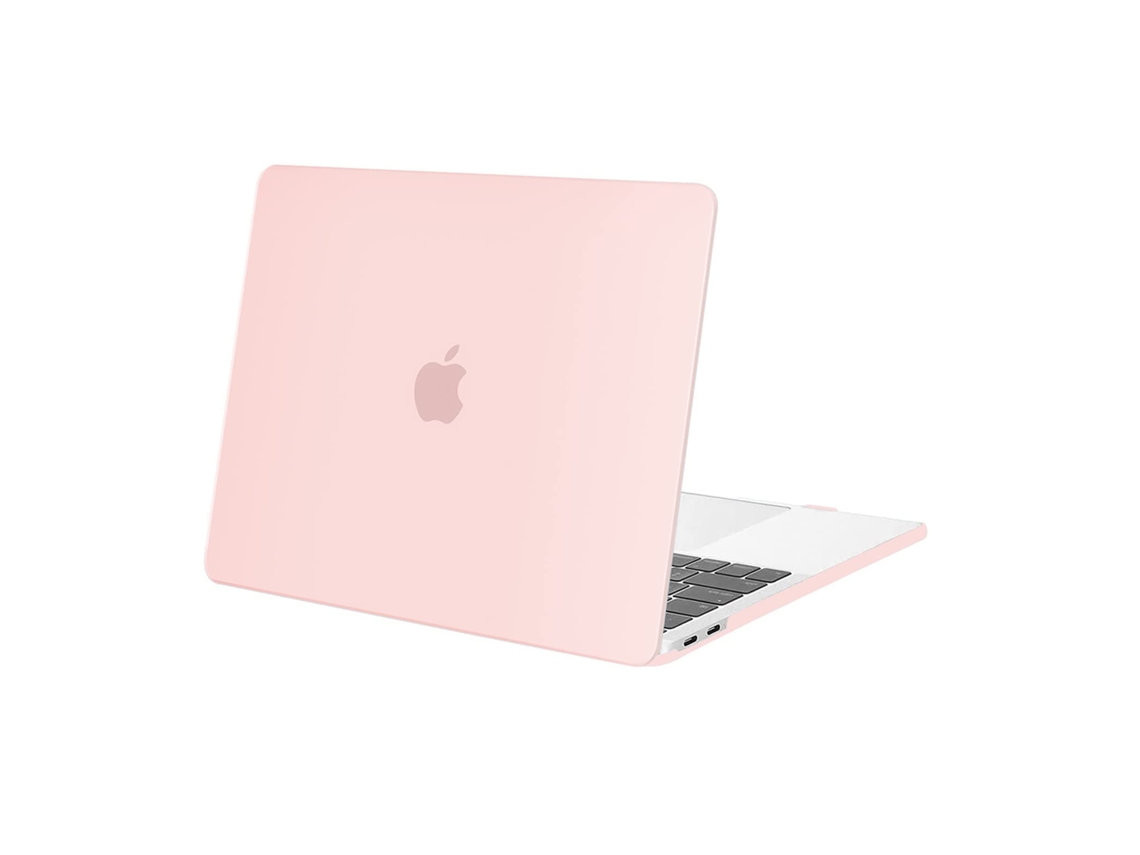 Capa Para Macbook Pro 13 Polegadas A1706 A1708, Rosa Perfet Brilvibera