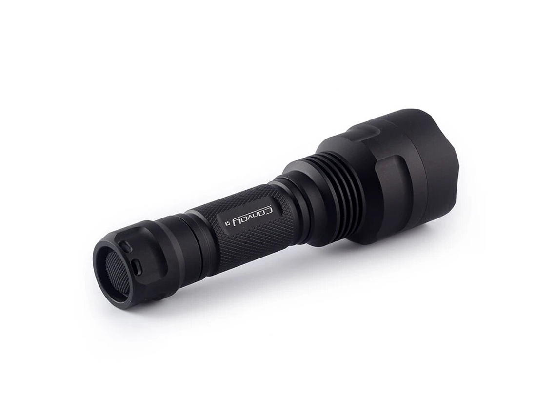 4000k-convoy C8 7135*8 L2 Led 1067.3lm Lanterna Led Tática De Alta Potência Para Caça, Pesca E Campismo