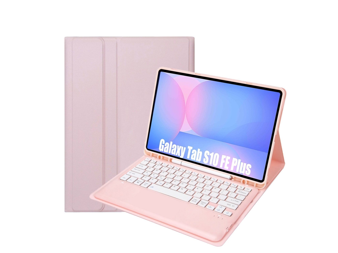 Capa de Teclado Bluetooth XIAOMOYU para Samsung Tab S10+ 12.4 com teclado Bluetooth