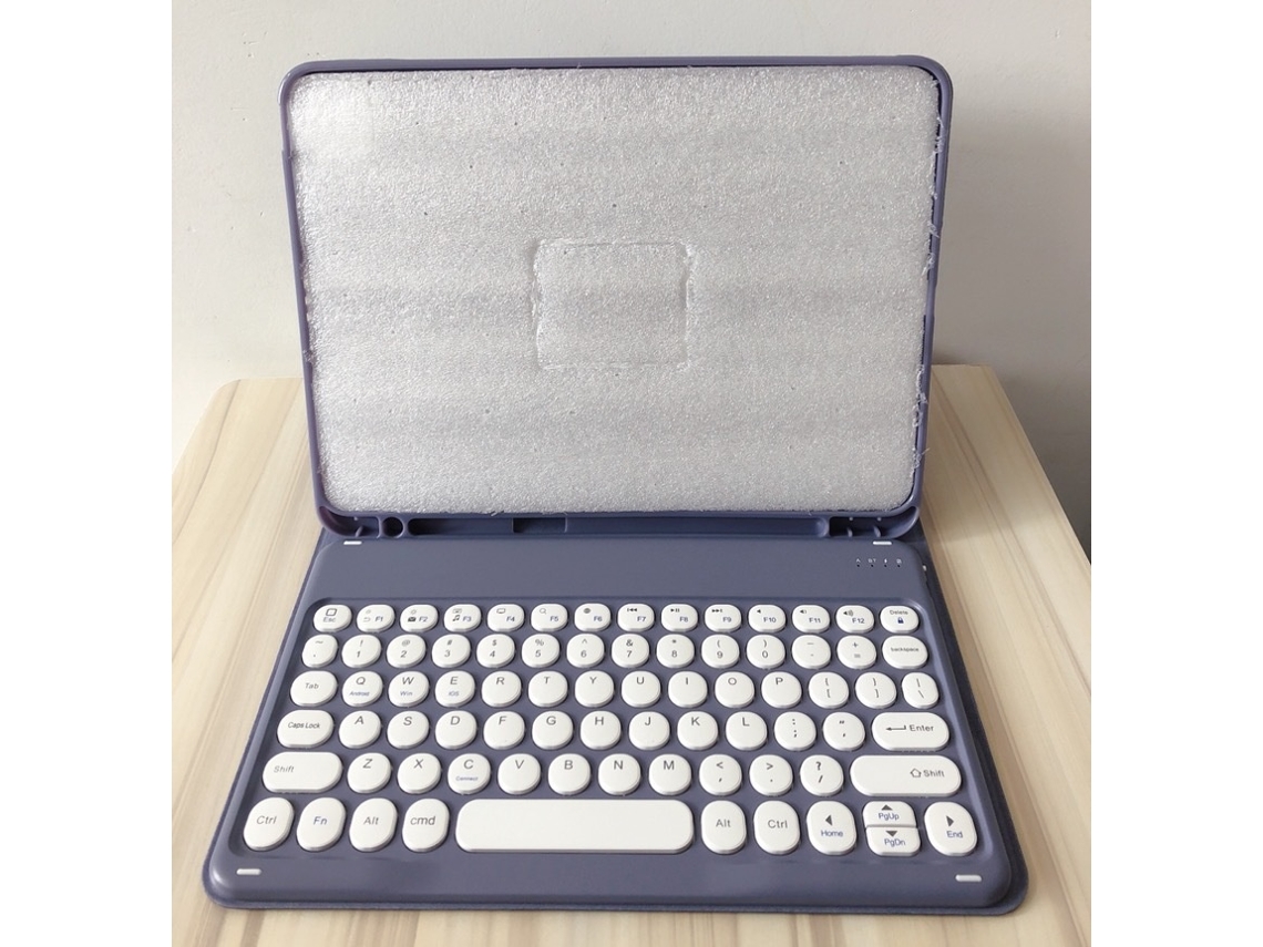 Lurelia Capa Com Teclado Bluetooth Para Samsung Tab S7plus 12.4 Com Teclado Bluetooth