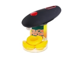 Abridor de latas elétrico automático, ideal para pessoas com artrite. Preto Hexinyigjly