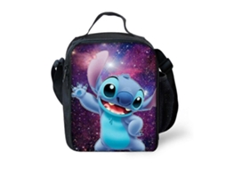 Lancheira Térmica Lilo e Stitch para Meninos e Meninas, Reutilizável para Piquenique e Lancheira Escolar, Perfeita para Lanches. Aquaforge