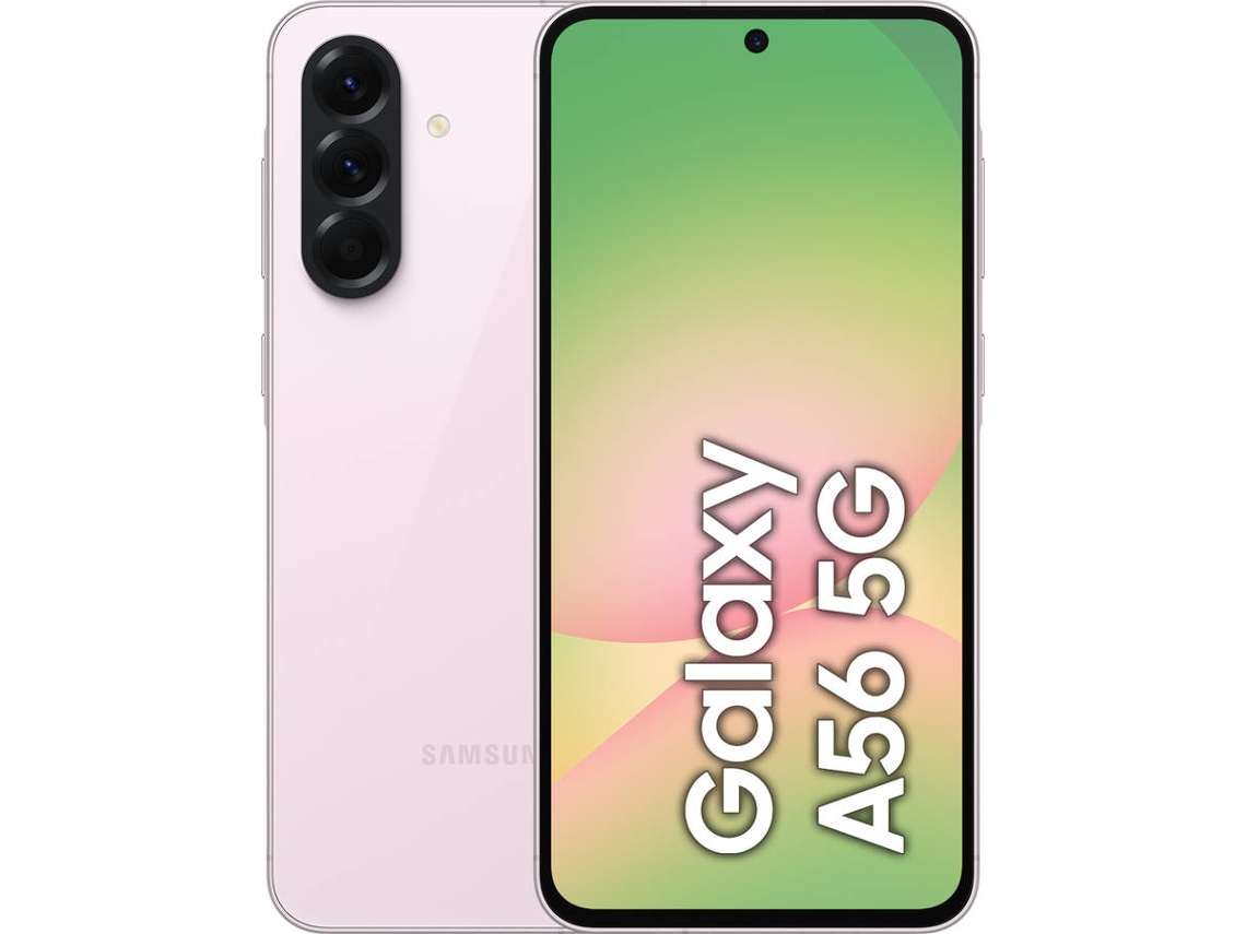 Smartphone SAMSUNG Galaxy A56 5G (6.7'' - 8 GB - 256 GB - Rosa Claro)