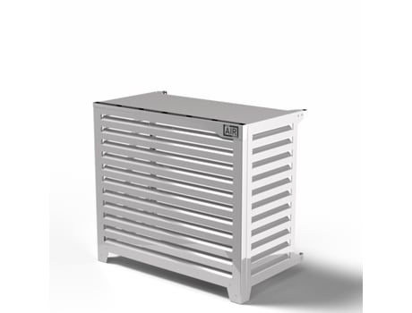 Cobertura Da Bomba De Calor - Big Blade - Branco - Pavimento Junto À Parede Tamanho Xl (l 115cm - A 103cm - P 61cm) - Box Air Klima