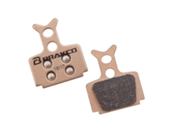 Pastilhas de Freio a Disco Sinterizadas Formula Cura/Mega/The One Fr/The One/R1/Rx Douradobrakco