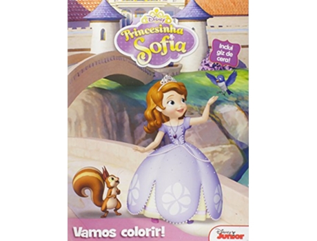 Livro Disney - Vamos Colorir - Princesinha Sofia de Disney (Português)