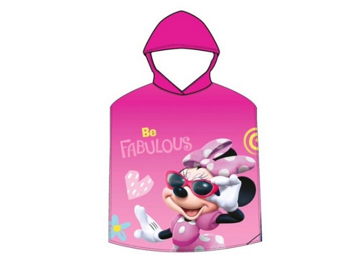 Poncho De Microfibra Minnie Mouse Be Fabulous 110x55 Cm 87103