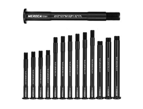 Eixo Passante Para Bicicleta De Estrada Meroca Mtb 12 Mm 15 Mm P1.5 Cubo Garfo Eixo 15x100 12x142 12x100 12x148 15x110vayotoy