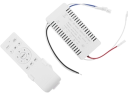 Controle Remoto Para Ventilador De Teto, Controle Sem Fio, 6 Velocidades