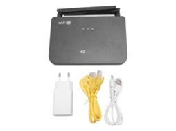 Roteador Wifi Sem Fio (transmissão De 300mbps, 2 Antenas, Carregamento Type C)