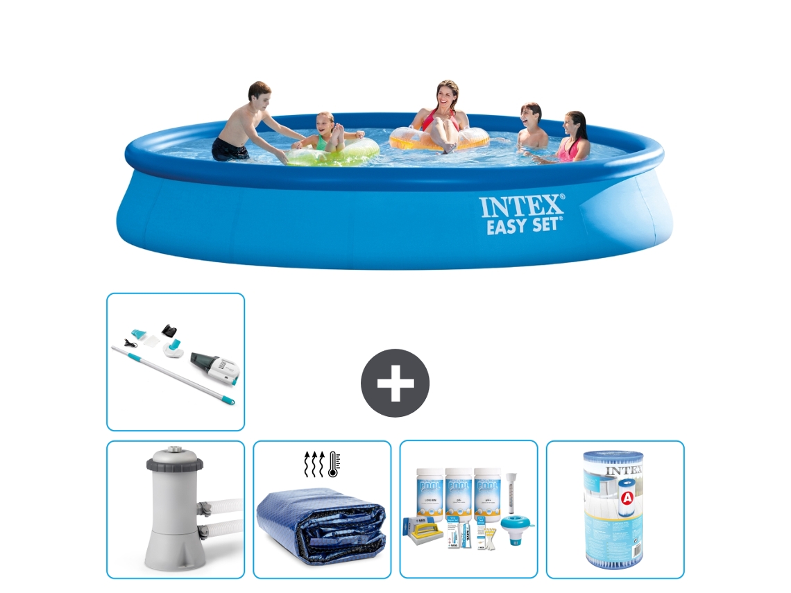 Intex Piscina Easy Set Redonda - 457x84 Cm - 6-peças S31171