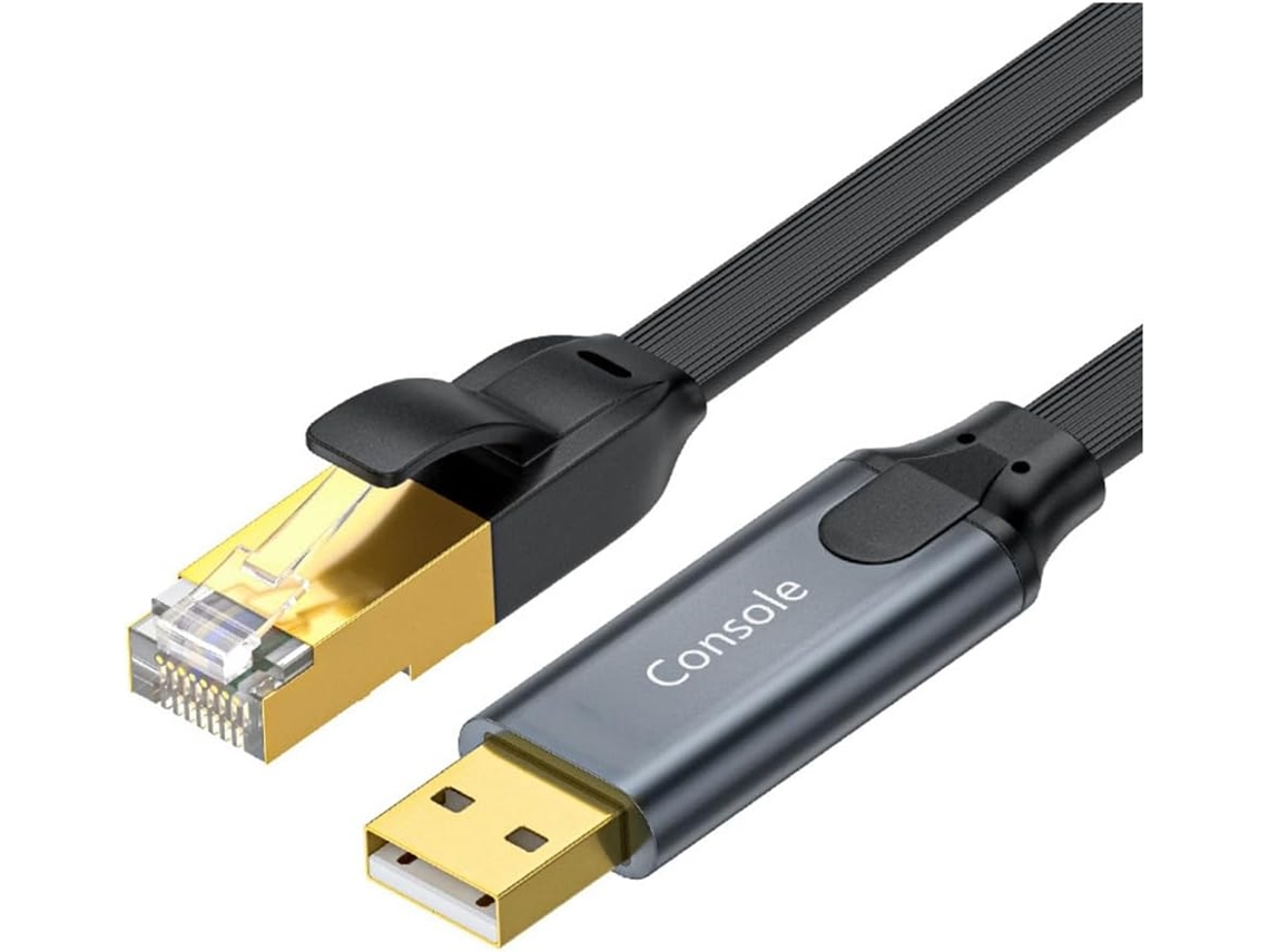 Cabo De Console Usb Para Rj45, Adaptador Laptop, 8p8c, Conversor