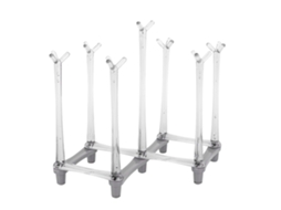 Eyf suporte de Secagem para Copos Retrátil com Design de Galhos de Árvore para Cozinha Cinza Claro