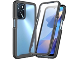 Capa Oppo A16 HFS HOUSE Full Coverage (Preto)
