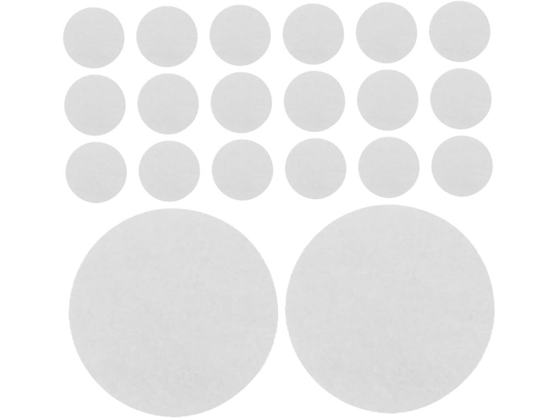 Discos Absorventes De Algodão Branco Sem Perfume, Compatíveis Com Óleos Essenciais.
