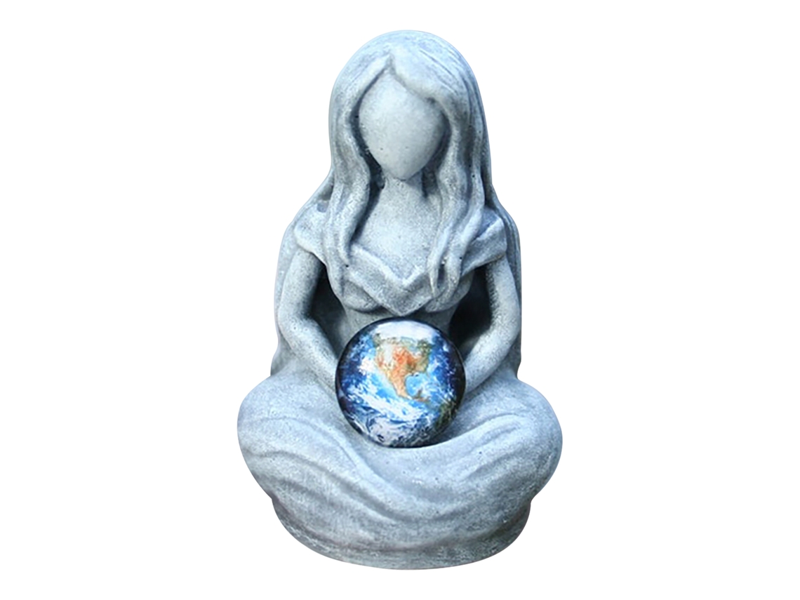 Estátua De Deusa Para Decoração De Escritório E Lar