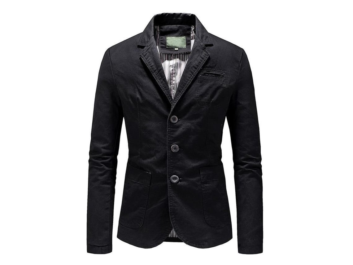 2026 chaqueta Hombre Mystdiy Con Tres Botones Talla M 4xl Poliéster para Ocasiones Formales e Informales
