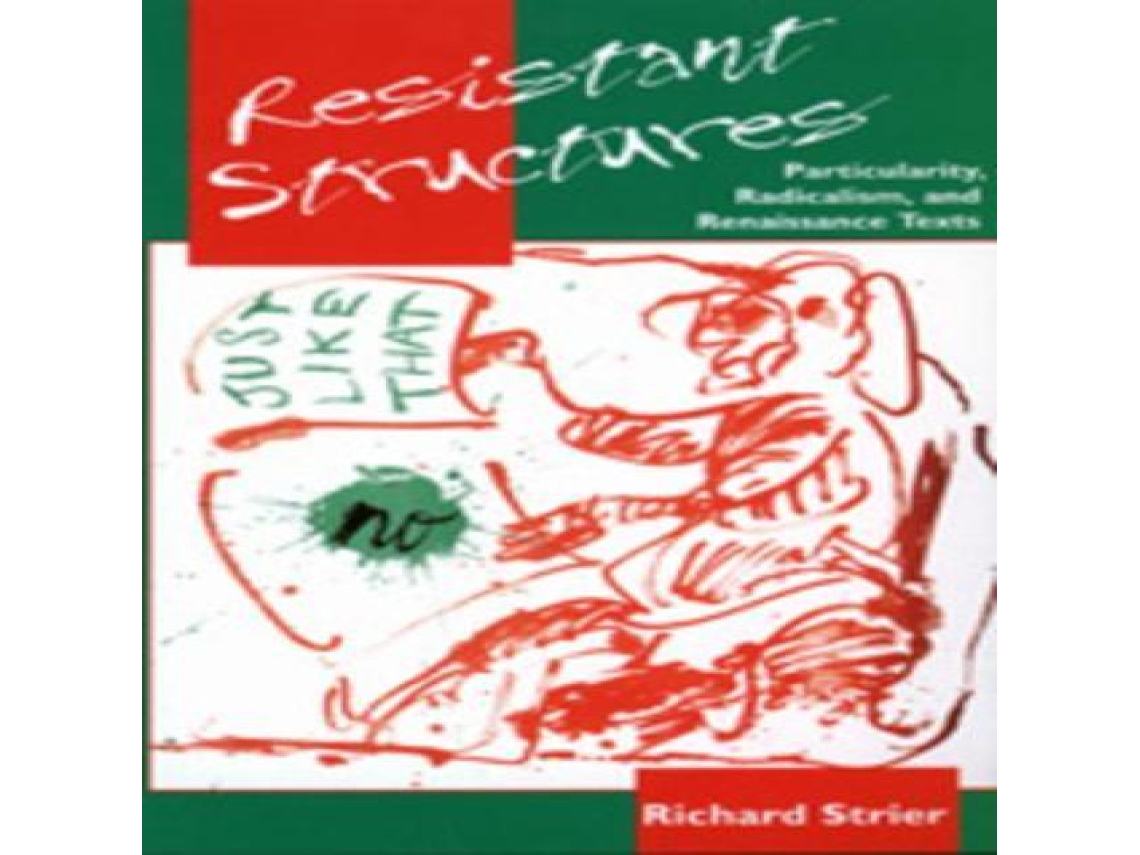 Livro Resistant Structures de Richard Strier (Inglês)