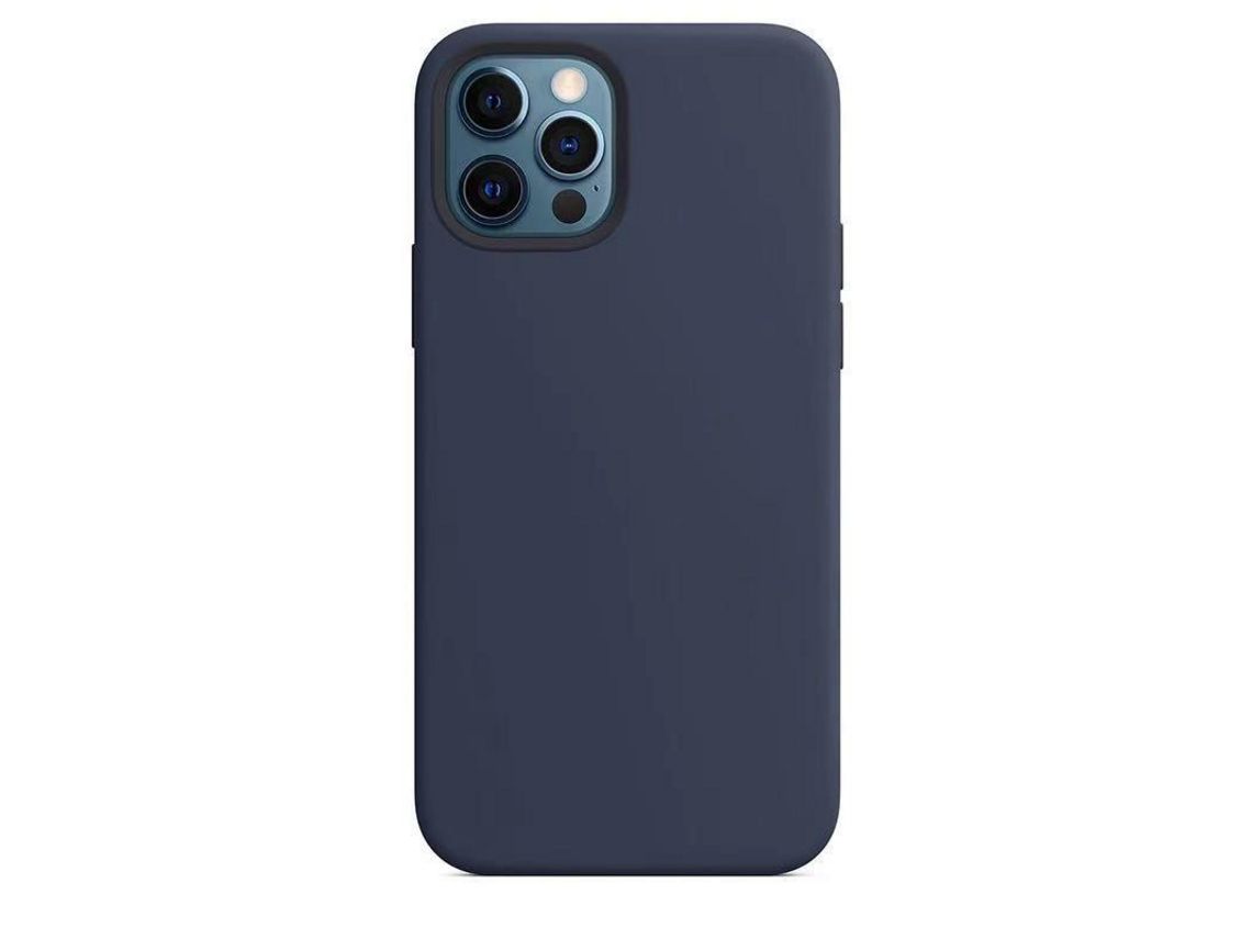 Capa de Silicone VOINEE com Magsafe para iPhone 12 Mini Intense Navy