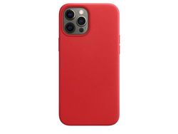 Capa de Silicone VOINEE com Magsafe para iPhone 12Pro Max Pro Maxduct Vermelho