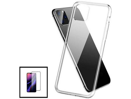 Kit Capa + Película iPhone 11 ATYULNM Transparente