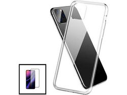 Kit Capa + Película iPhone 11 ATYULNM Transparente