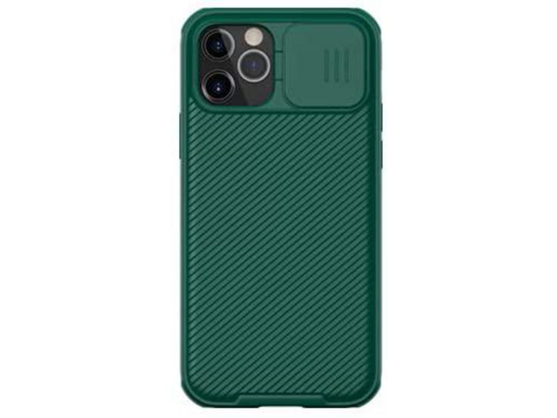 Capa para iPhone 12 Mini VOINEE Premium Common House Nilkin Camshield Pro Anti-Impressão Digital e Mancha de Óleo Verde