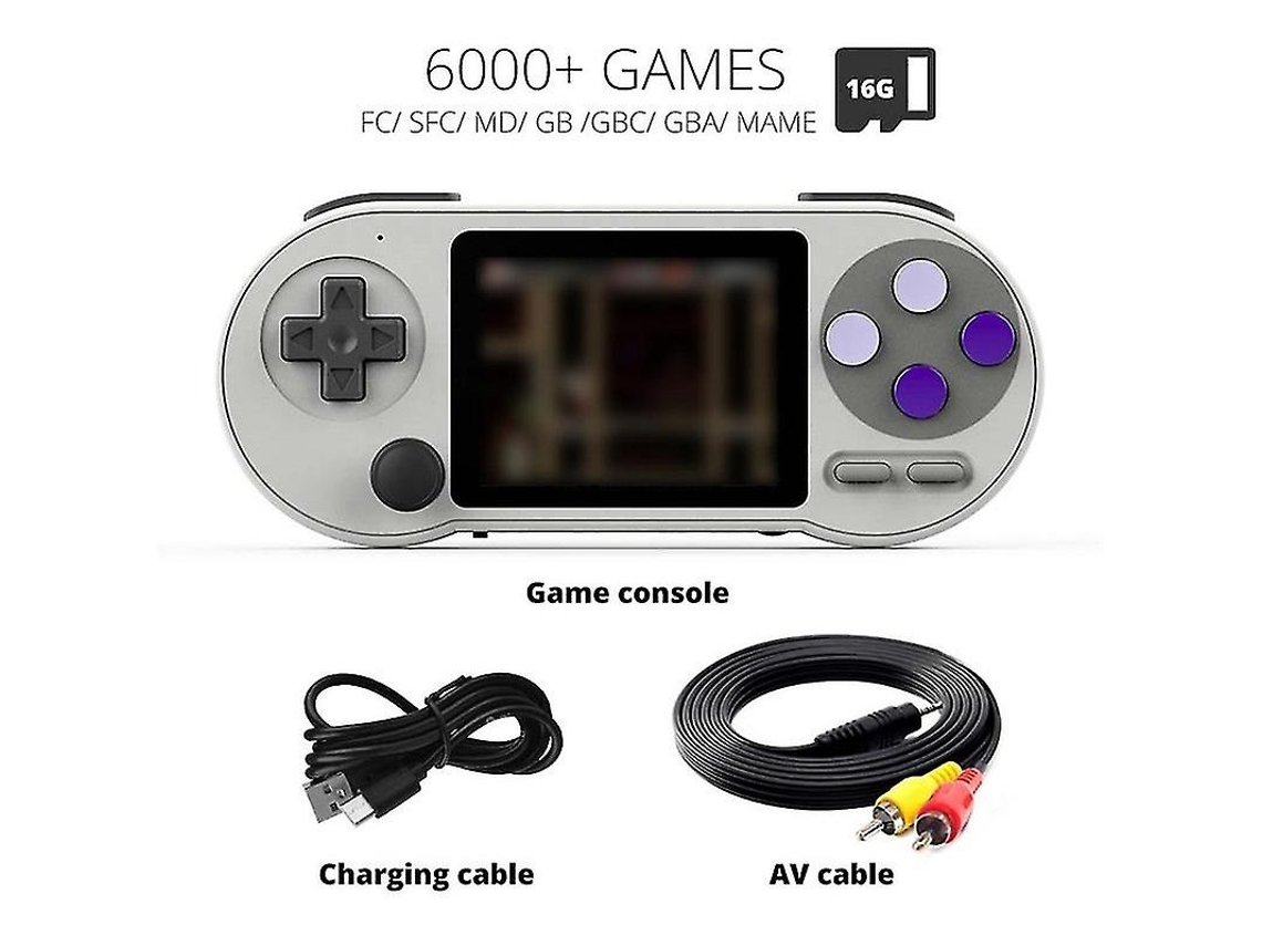 Console De Jogos Portátil Sf2000 Com Tela Ips De 3 Polegadas E Mini Player Portátil Com 6.000 Jogos Retrô Integrados Ly Ebike