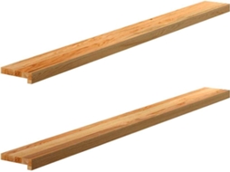 Window Sill, Window Sills Vidaxl Marrom Madeira De Carvalho (160 X 15 X 2 Cm)