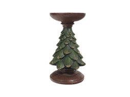 VYLARA Porta Velas Para Árvores De Natal, Porta Velas De Resina Para Centros De Mesa Festivos, Suporte Para Velas Com Revestimento À Prova Dágua Pintado À M