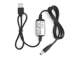 Cabo Mali de carregamento USB para rádio walkie talkie Wouxun Tyt Quansheng 100cm 5V 12V