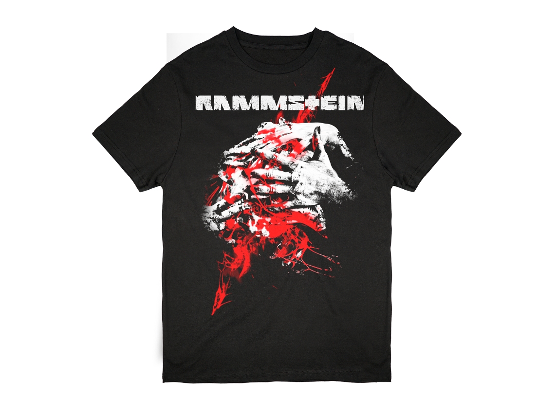 Rockinstone T-shirt Rammstein Band Angst Size:l