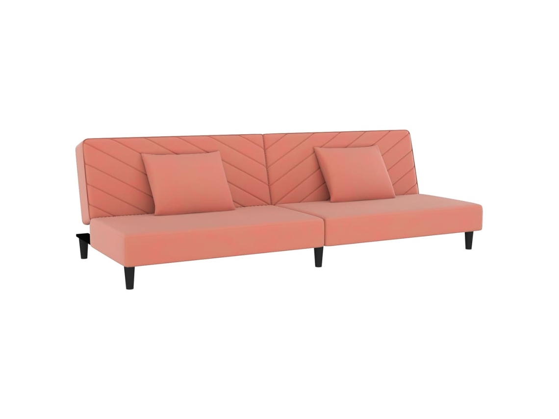 Sofa Bed, Sofa Beds Vidaxl Cor-de-rosa Veludo (n/a)