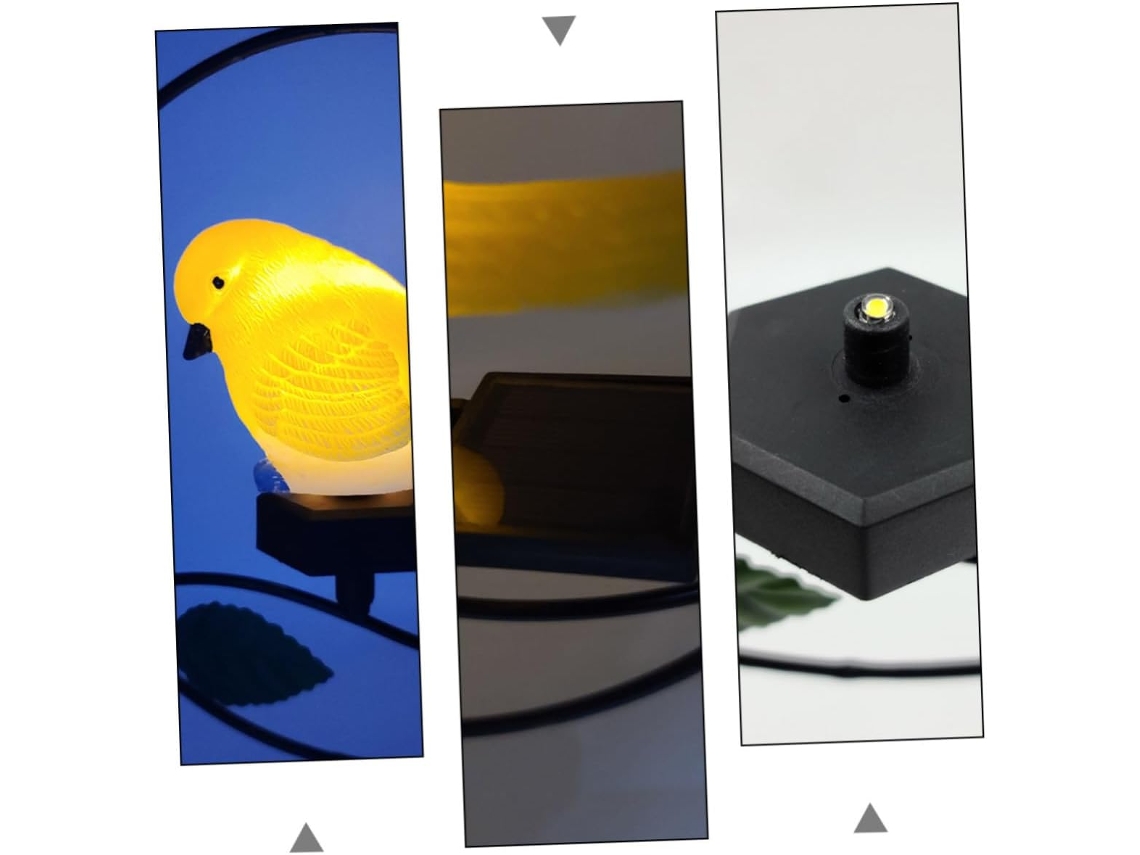 Lâmpada De Ferro Solar Led À Prova D'água
