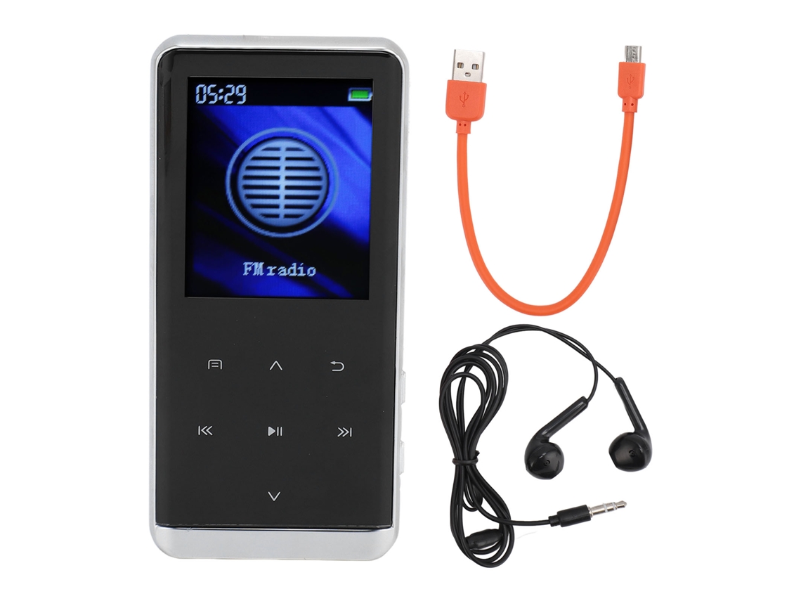 Reprodutor de Música MP3 com redução de ruído HD, som Hi-Fi EOOCOO