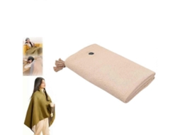 Xale Portátil Aquecido, Xale Portátil Macio Com Zíper E Aquecimento Elétrico. Olysi Shop