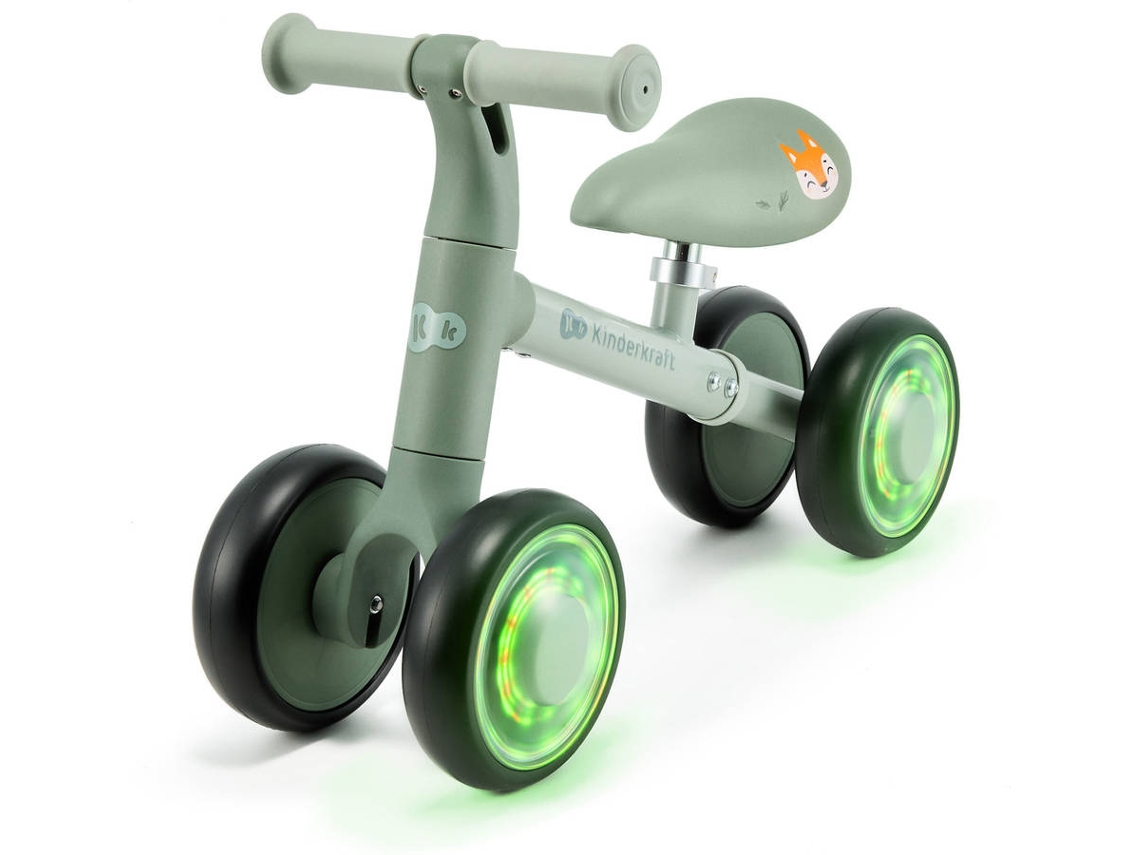 Minibicicleta Sem Pedais KINDERKRAFT Cutie Flash (Verde)