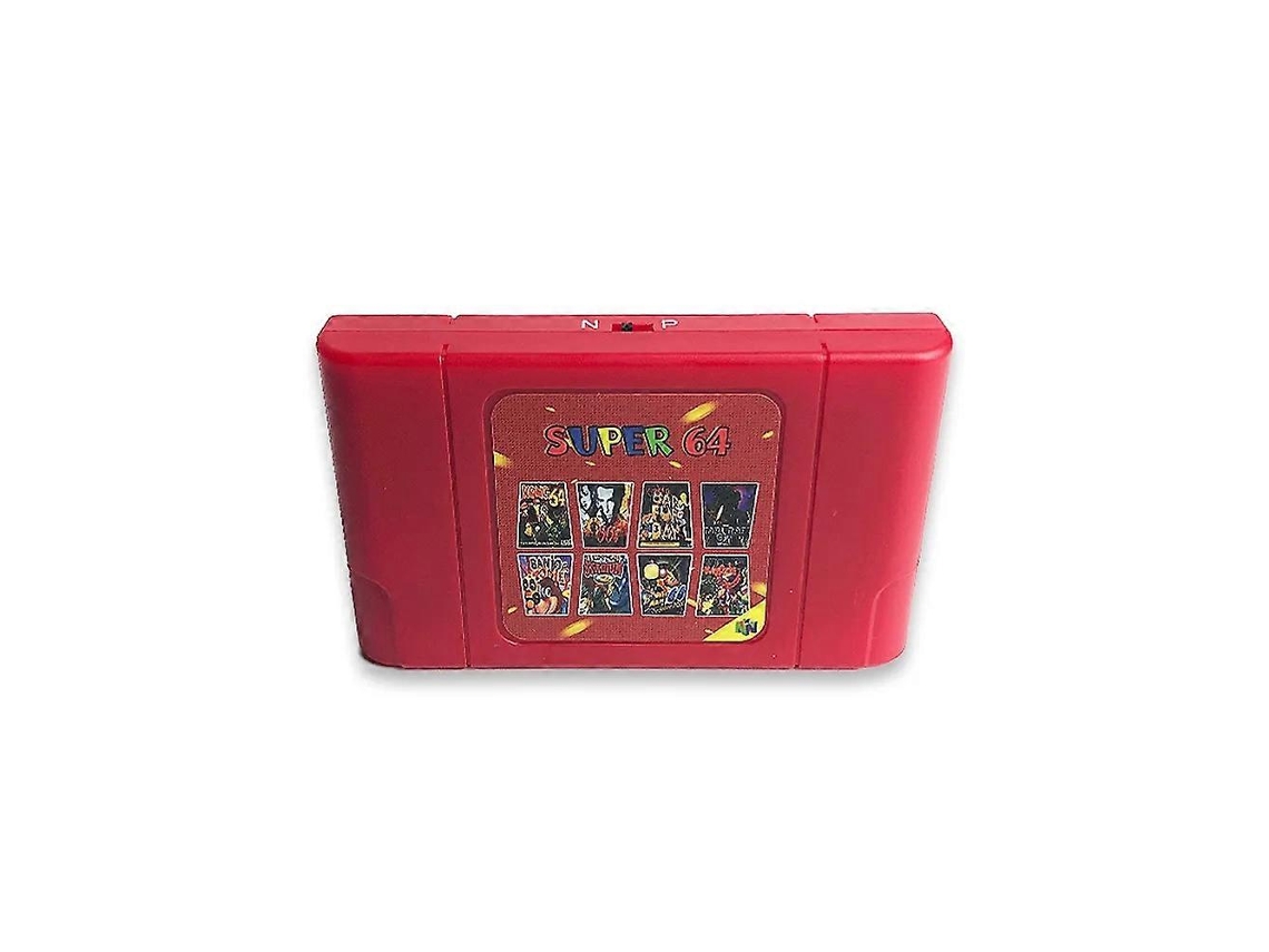 Novo Cartão De Jogo Super 64 Retrô Diy 340 Em 1 Cartucho De Jogo Para Console De Videogame N64 Com Presente 16g Ly Ebike