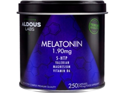 Suplemento Alimentar Melatonina com magnésio, 5-htp, valeriana e vitamina B6 Aldous Labs