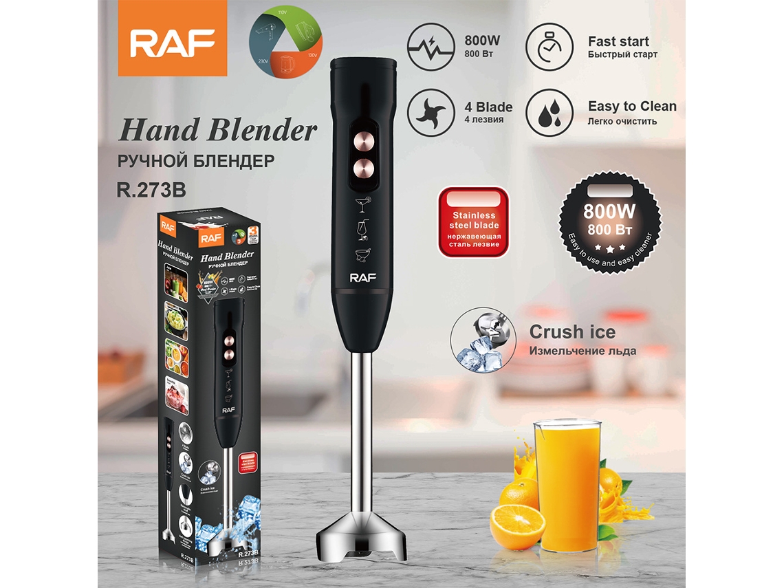 Liquidificador Portátil para Cozinha MDUG (preto)