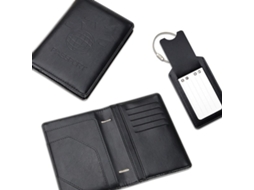Estojo Protetor Para Passaporte(preto) Com Bloqueio Rfid Viagens