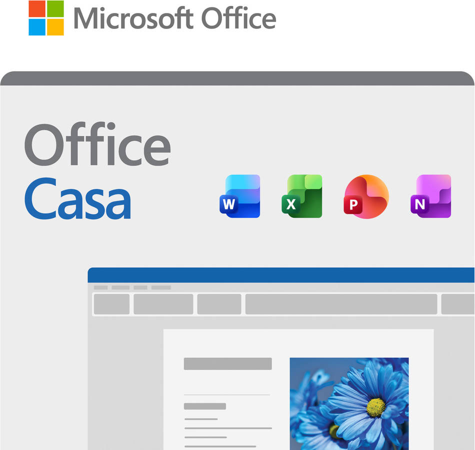 Software MICROSOFT Office Casa 2024 (1 Dispositivo - PC ou Mac - Formato Digital)