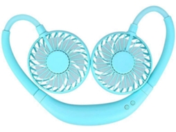 Ventilador USB de pescoço mini portátil S/MARCA, 360g, uso doméstico e externo