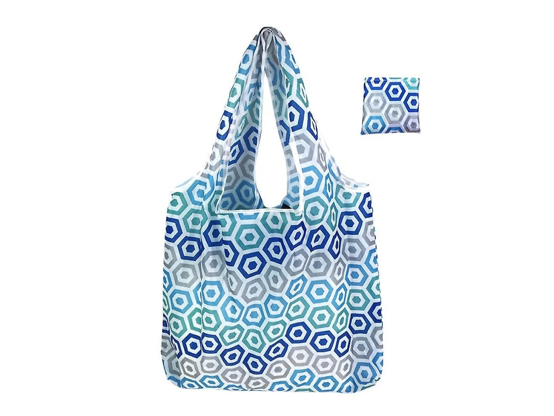 Sacola de Compras Grande, Reutilizável, Ecológica, para Supermercado, Guardar Brinquedos Praia , Bolsa Ombro Compras, S GOKOCO