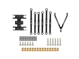 Kit de Bastões de Direção Business para Carro RC Axial SCX24 em Alumínio Leve | S/MARCA