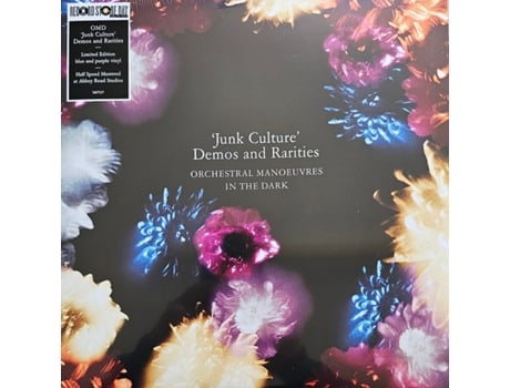 Orchestral Manoeuvres In The Dark 'Junk Culture' Demos And Rarities 2Lp Vinil Azul e Roxo Edição Limitada Rsd 2024