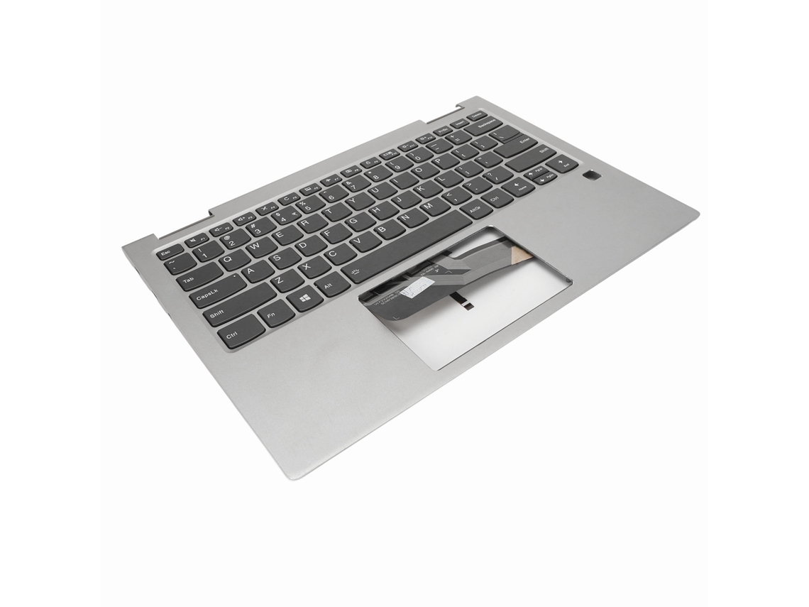 Teclado (prata, Resistente Ao Desgaste) Para Lenovo Yoga 730-13ikb Capa Do Repouso Da Palma Teclado